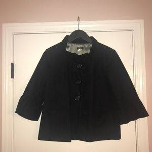 J. Crew Navy Cotton Blazer Size 6